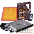 INSPEKTIONSPAKET SET A + MOTORÖL FÜR FORD FIESTA 6 + B-MAX 1.0 ECO-BOOST 