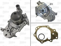 VALEO Kühlmittelpumpe Wasserpumpe für RENAULT Clio III Schrägheck (BR0/1, CR0/1)