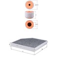 KNECHT FILTER-PAKET SET passend für 2.0 TDI FSI TFSI AUDI A6 C7 A7 4G A8 D4