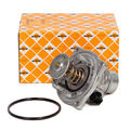 NRF EASY FIT Thermostat + Dichtung für BMW E39 535/540i E38 735/740i X5 E53 M62