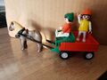 Playmobil 3436 3775 3583 Reiterhof, Kinder mit Ponykutsche 923