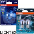 PY21W WY5W OSRAM DIADEM Chrome - Modernster Design - Scheinwerfer Lampe DUO-Box
