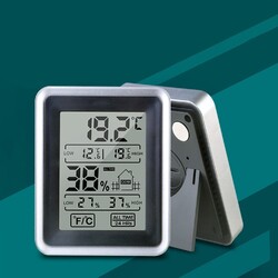 Elektronisches Thermometer und Hygrometer mit magnetischer Rückseite zur einfac