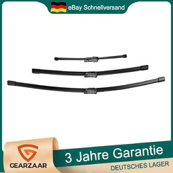 Scheibenwischer Komplett Passend für VW GOLF VII LIMO + VARIANT 2012- Gummi