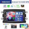 Für Renault Dacia Duster Logan Lodgy DAB+ Android Carplay Autoradio GPS Navi 32G