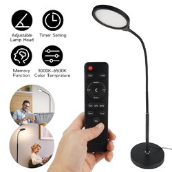 LED Stehleuchte Stehlampe Flexibler Schwanenhals Dimmbar Leselampe Standleuchte