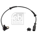 1x ORIGINAL® Febi Bilstein Sensor, Raddrehzahl Hinten, Rechts für Renault