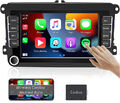 7" Autoradio Android 10 Apple Carplay GPS Navi 2DIN für VW GOLF 5 6 Passat Polo