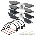 ATEC SATZ BREMSBELÄGE + WARNKONTAKT VORNE + HINTEN FÜR VW TOUAREG 7L BJ 02-10
