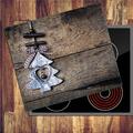 Herdabdeckplatten Ceranfeld 60x52 Deko Spritzschutz Glas Weihnachten Holz Deko