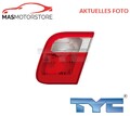 RÜCKLEUCHTE HECKLEUCHTE RECHT TYC 17-0001-01-9 P FÜR BMW 3,E46