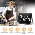 Eieruhr Digital Küchentimer mit großer LED-Anzeige - Küchenwecker Magnetisch