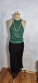 SAINT TROPEZ handbestickter Chiffonrock size L/40 Maxi-Rock Silvester Glam wNeu!