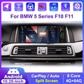 10,25" Autoradio BT Für BMW 5er F10 F11 13-16 NBT CarPlay Android 14 Auto USB BT