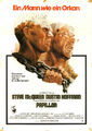 Papillon ORIGINAL A1 Kinoplakat Steve McQueen / Dustin Hoffman / ART: TOM JUNG
