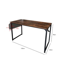 Schreibtisch Computertisch Bürotisch Arbeitstisch Desktop PC Tisch 100cm 120cm