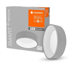 LED Smart+ Deckenleuchte Orbis Cylinder Grau Ø45cm 24W 2800lm CCT dimmbar WiFi