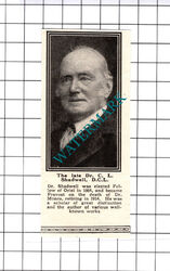 Dr. C L Shadwell - 1919 KLEINER Schnitt