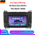 Android 12 Für Benz A/B Klasse W169 W906 W245 Autoradio Carplay GPS Navi 2+32G