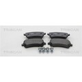 Triscan Bremsbeläge hinten für Audi A4 A6 A8