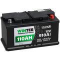 Autobatterie 110Ah 12V 910A/EN WINTER Starterbatterie ersetzt 90Ah 95Ah 100Ah