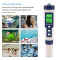 5 IN 1 Digital Wasser Qualität Tester Stift Ec Ph Salzgehalt Aushilfe M Detector
