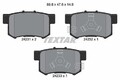 TEXTAR 2423101 Bremsbeläge Satz Hinten für HONDA CR-V III (RE) CR-V IV (RM)