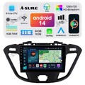 8Core 4+64G Für Ford Transit Tourneo Custom Android 14 Autoradio GPS NAV CarPlay