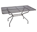 Gartentisch Streckmetall- Tisch 145 x 90 x 74 cm, MWH