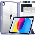 Für iPad 5/6/7/8/9/10/11th Gen Air 4 5 6 Pro 11 QWERTZ Bluetooth Tastatur Hülle