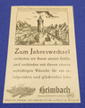 23. Heimbach GmbH & Co Fabrik für Filztuche Gewebe Düren Werbung Reklame 1936