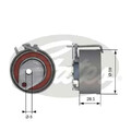 Zahnriemen-Spannrolle T43126 GATES für DACIA RENAULT NISSAN