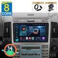 DAB 4+64G Android14 Autoradio CarPlay GPS Nav Für Toyota Corolla Verso 2003-2009