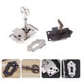  2 Pcs Alte Möbelschlösser Sperren Sie Mit Schlüssel Hardware Für