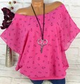 ITALY Bluse Top Tunika Lagenlook Shirt Poncho doppellagig Chiffon Anker 42 44 46