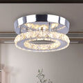 Kristall LED Deckenlampe Deckenleuchte Schlafzimmer Lampe Kronleuchter Lüster