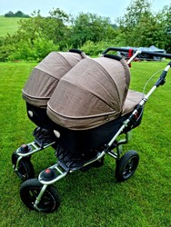 TFK Twinner Twist Duo Zwillingswagen - Schlamm