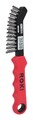 KS Tools Stahldraht-Bremssattel-Drahtbürste 2-reihig, spitz - 201.2321