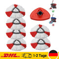 3/6x Ersatz Wischbezug für Vileda Turbo Wischmop Easy Wring Clean Moppkopf Mop
