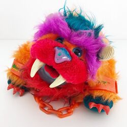 My Pet Monster Gwonk Plüsch Puppe Amtoy mit Handschellen Never Removed Shackles