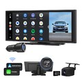 10,26" Tragbares Autoradio Wireless Apple CarPlay Android Auto Bluetooth 4K DVR
