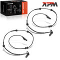 2x ABS Sensor Raddrehzahl Vorne Links Rechts für Fiat 500 312 0.9L-1.4L Ford KA