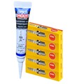 5x NGK 93330 Zündkerzen + LIQUI MOLY Fett für OPEL CHEVROLET