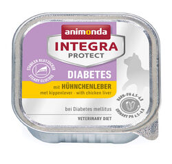 animonda INTEGRA PROTECT Adult Diabetes Hühnchenleber 16x 100 g Katze Nassfutter