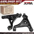 2x Querlenker Radaufhängung Vorne Unten Links Rechts für Opel Omega B Bj ab 1994
