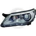 1x Diederichs Bi-Xenon Hauptscheinwerfer D1S H7 Links passend für VW Tiguan bis