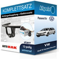 Für VW Golf VI Variant 09- AUTO HAK Anhängerkupplung starr + 13polig E-Satz neu