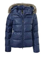 TCJH 052.092 Damen Jacke Daunenjacke Freizeit Blouson Blazer Jacke Blau 36 38