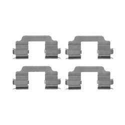 ORIGINAL® Bosch Zubehörsatz, Scheibenbremsbelag Vorne für Opel AGILA Suzuki