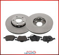 Bremsscheiben Beläge für Audi A4 B5 B6 B7 VW Passat 3BG Vorderachse Bremse Ø288